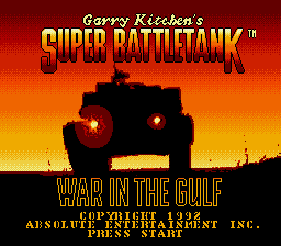 Garry Kitchen's Super Battletank - War in the Gulf (USA)